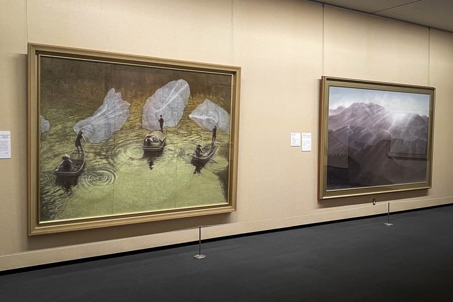 Adachi Museum of Art large paintings