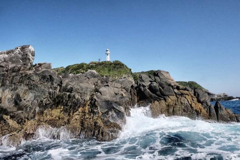 Ashizuri from the sea