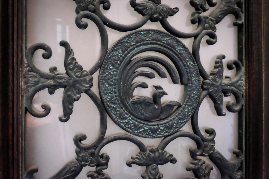 Bansuiso villa ironwork