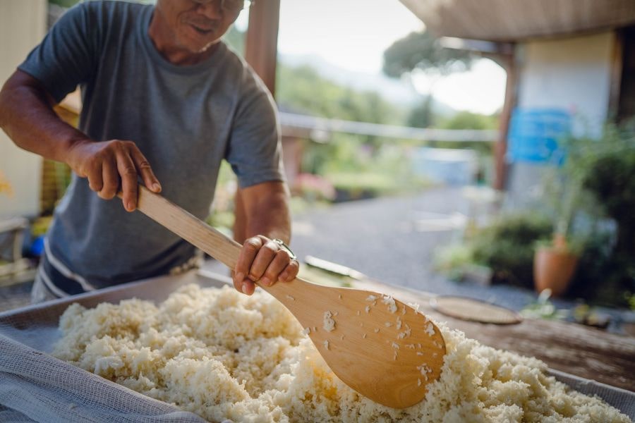 Doburoku Guesthouse Kurousagi cooling rice