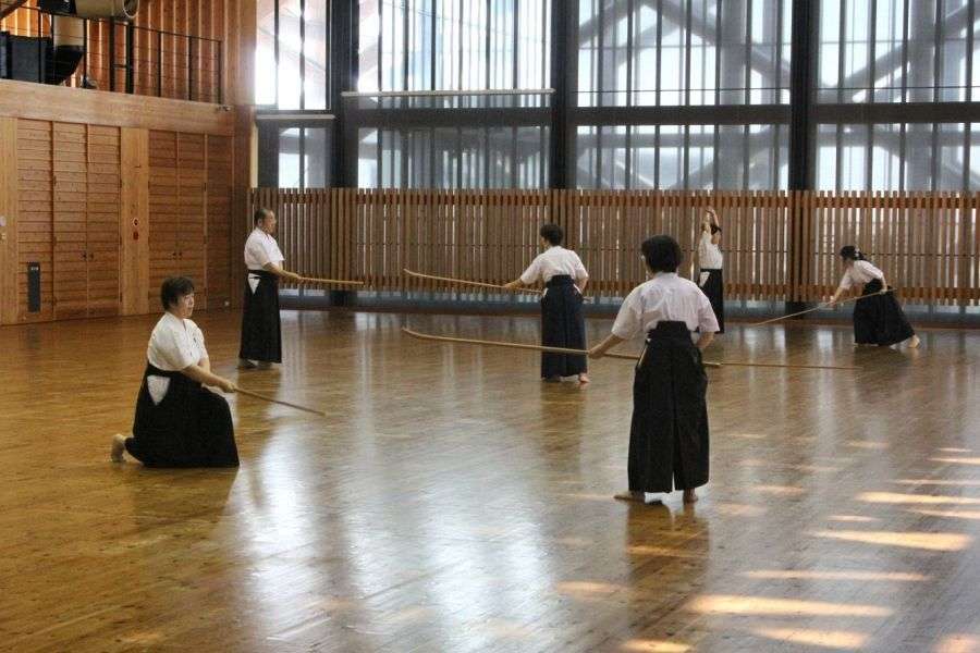 Ehime Prefecture Budokan naginata