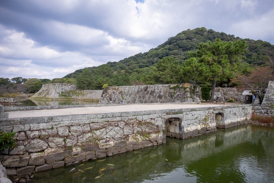 Hagi Castle moat