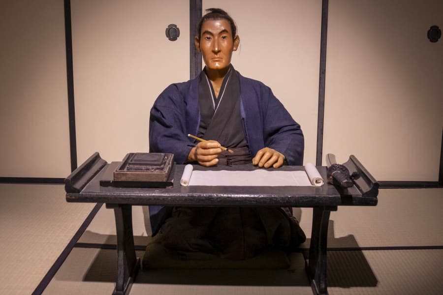 Hagi Yoshida Shoin at the Shoin Shrine Museum
