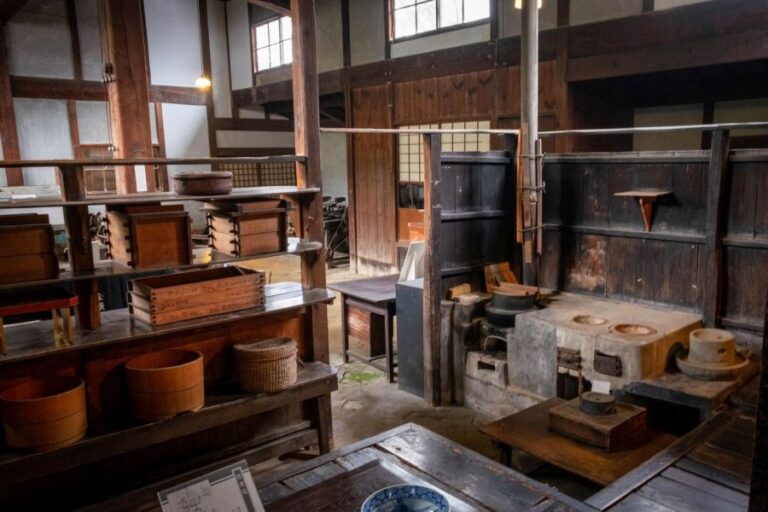 Hirose Memorial Museum residence kitchen