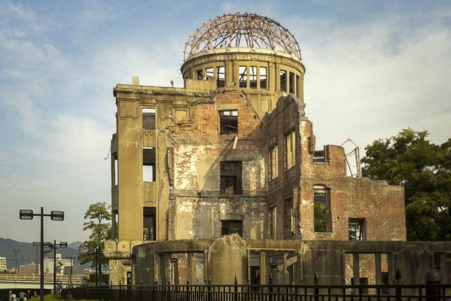 Hiroshima city Atom Bomb dome