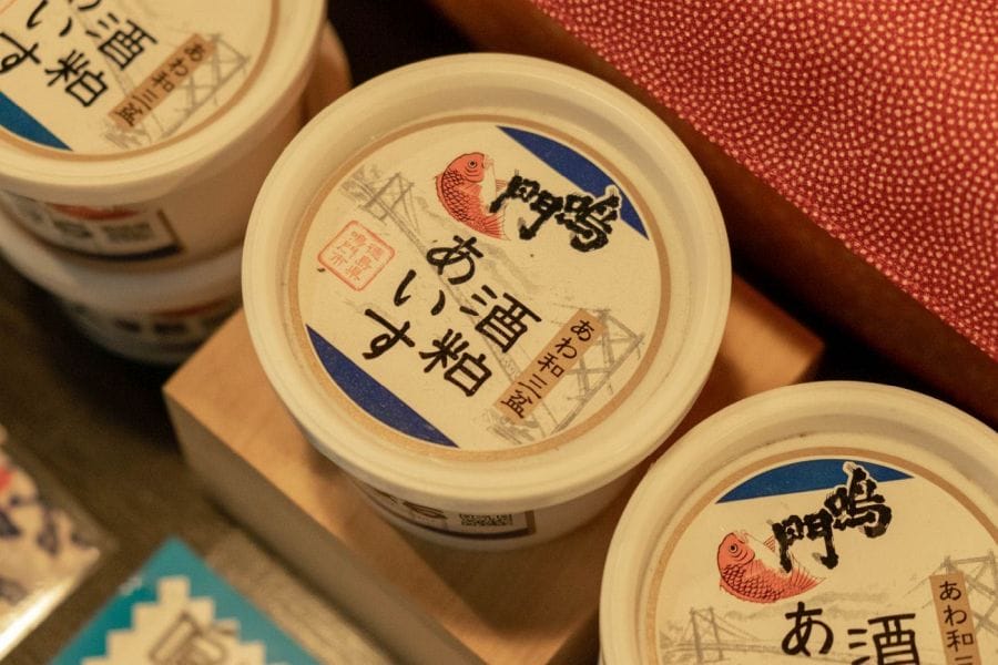 Honke Matsuura Brewery ice cream