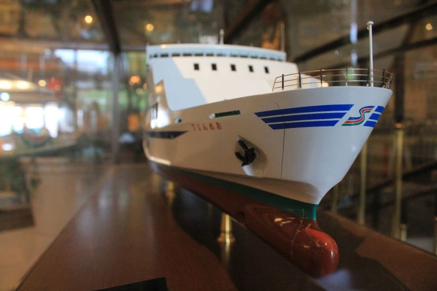 Imabari Kokusai Hotel ship model