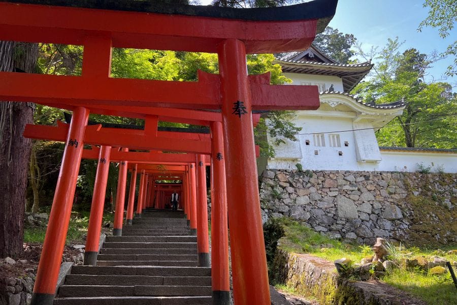 Izushi Castle Torii