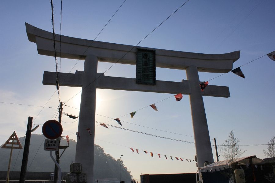 Kashima Festival torii