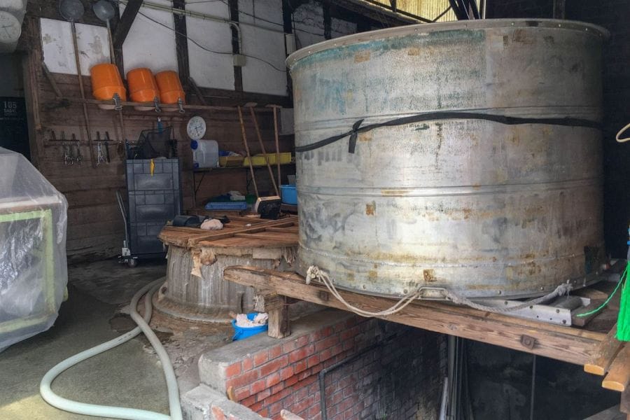 Keigetsu Brewery steamer