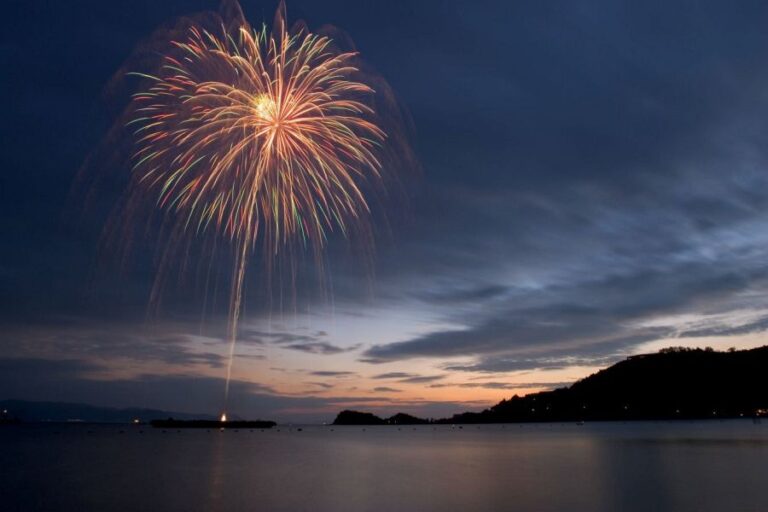 Naoshima firework