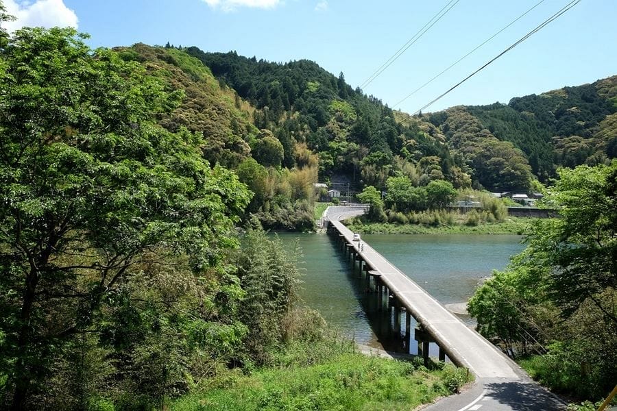 Niyodo River chinkabashi