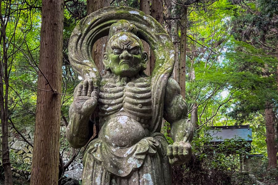 Oita Futago ji Temple Nio guardian
