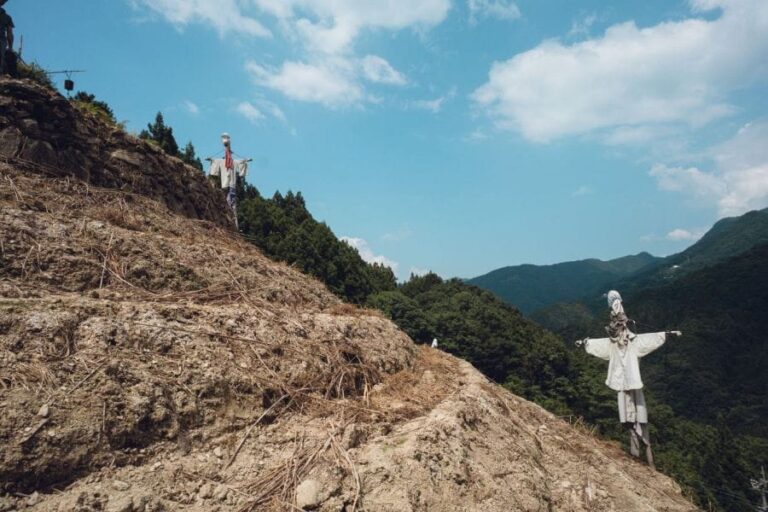 Sarukai Village scarecrows
