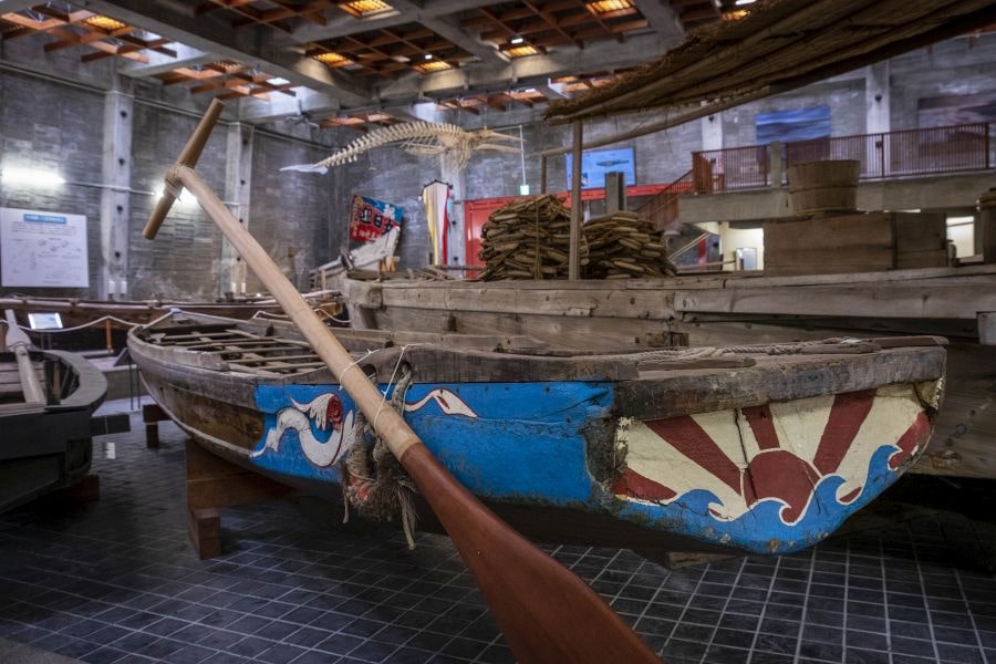 Seto Inland Sea Folk History Museum boats