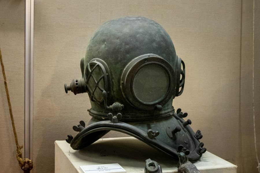 Seto Inland Sea Folk History Museum diver's mask