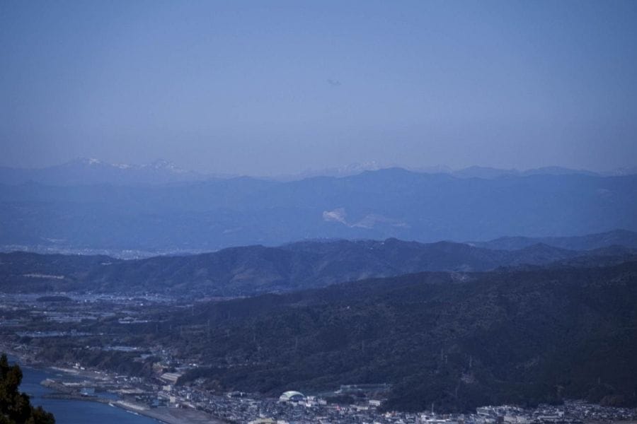 Sky and Sea View Park Shikoku Mountains