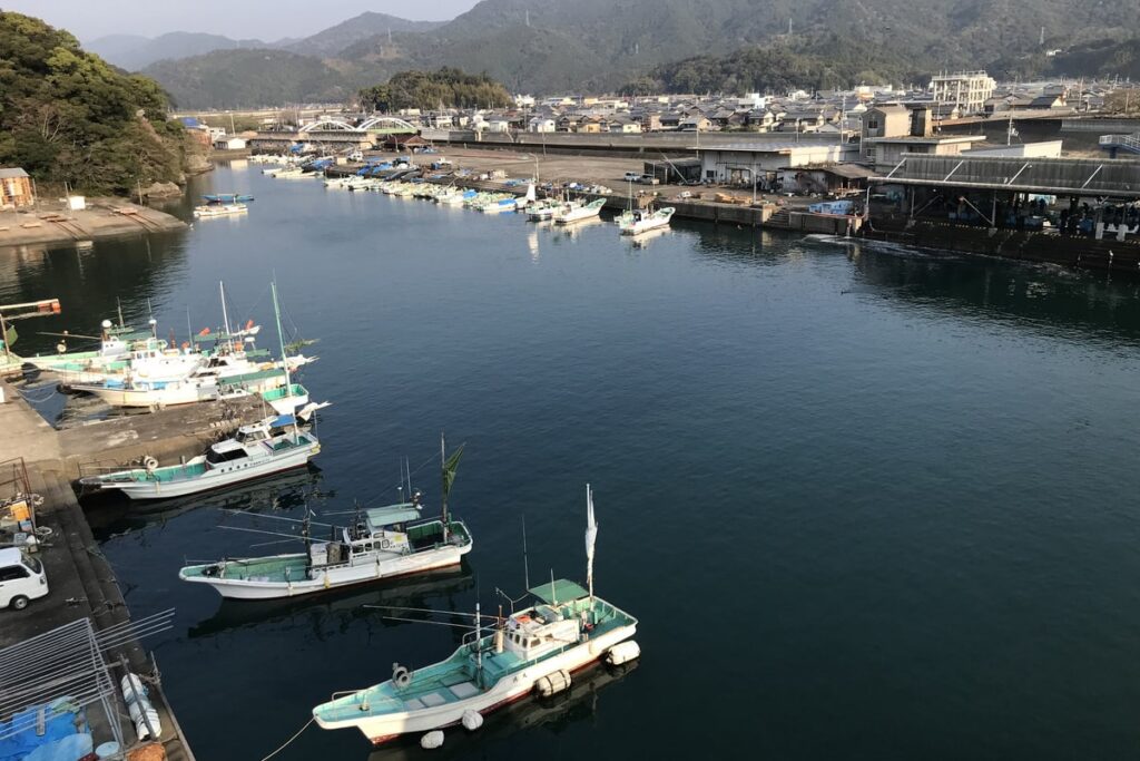 Takegashima port