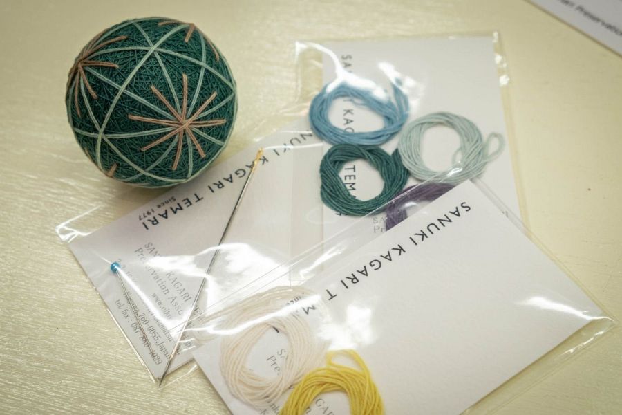 Temari balls make your own