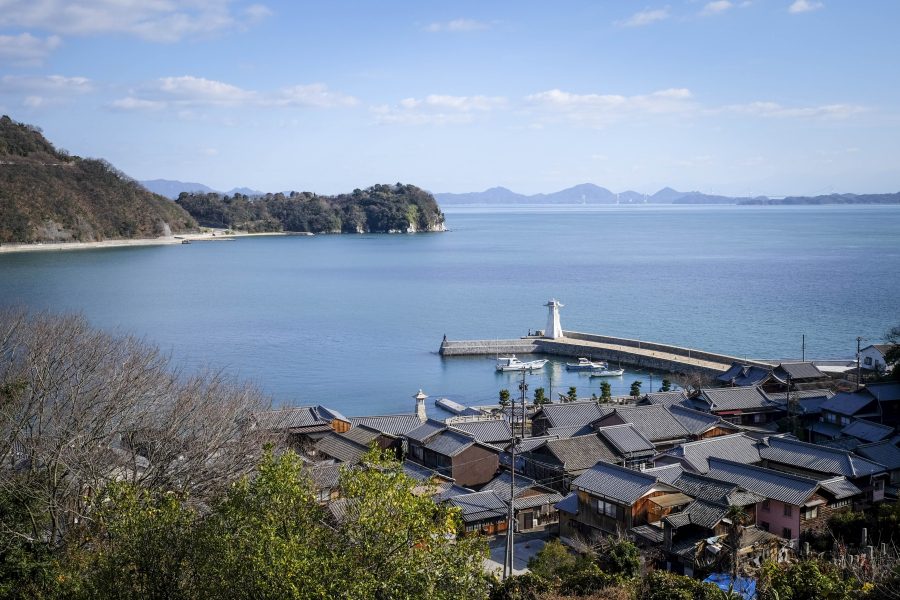 Tobishima Mitarai from above
