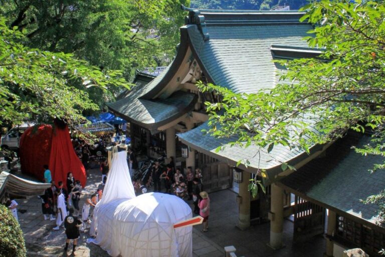 Uwajima Ushioni in Warei Shrine