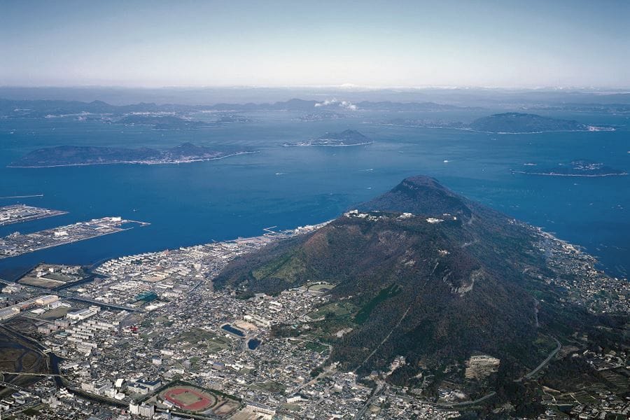 Yashima from the air