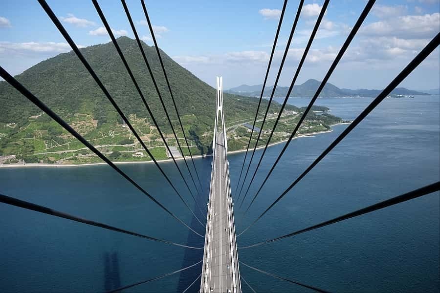 Ikuchijima bridge view