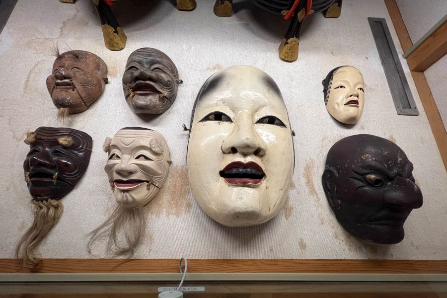 Imabari Castle masks