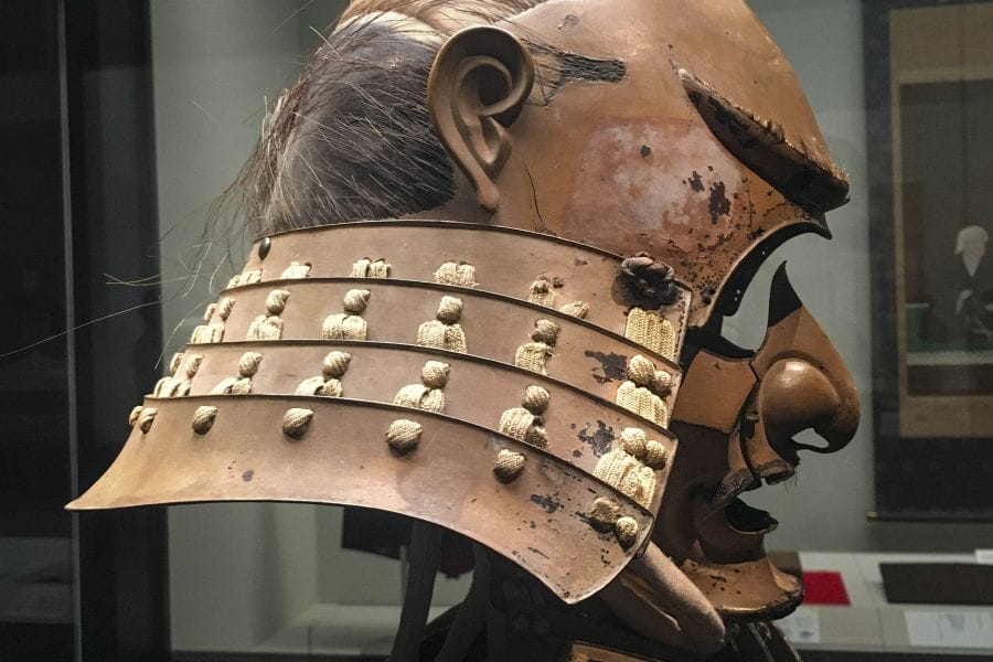 Kochi Castle Museum of History armour exhibit