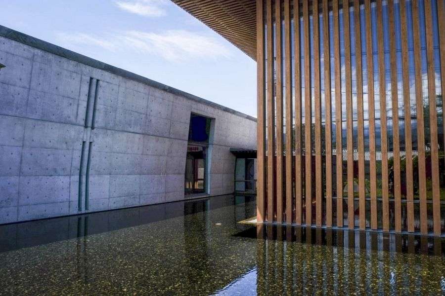 Komyo-ji Temple Saijo Ando Tadao reflecting pool