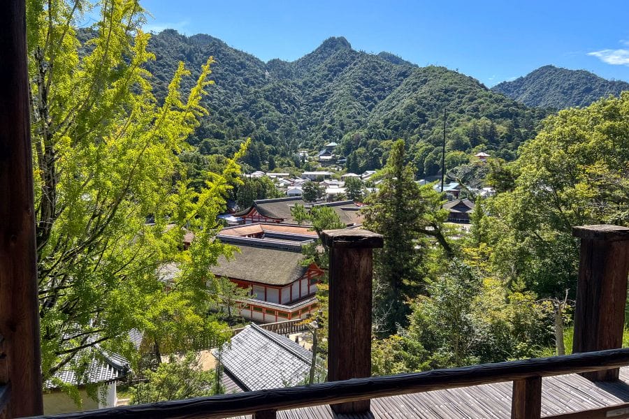 Miyajima Senjokaku view