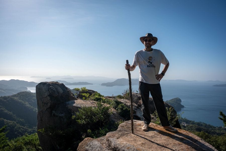 Kure, Kurahashijima Hiyama hiker
