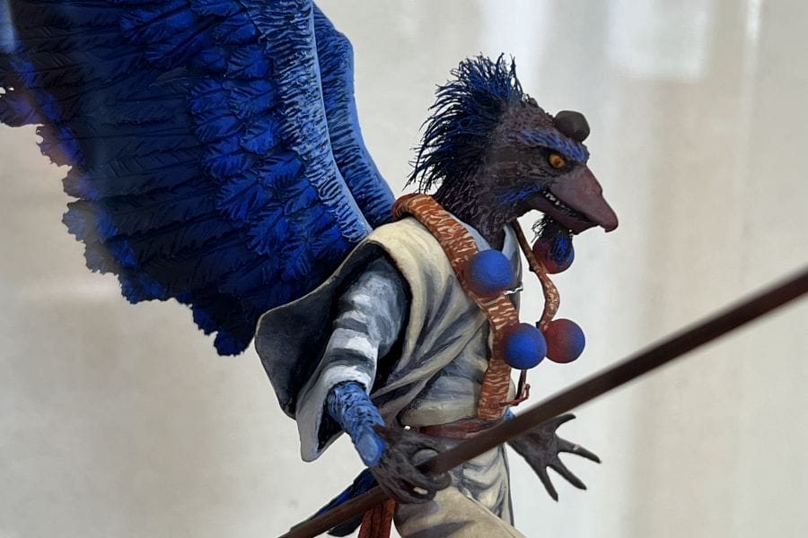 Mt. Daisen winged tengu figurine
