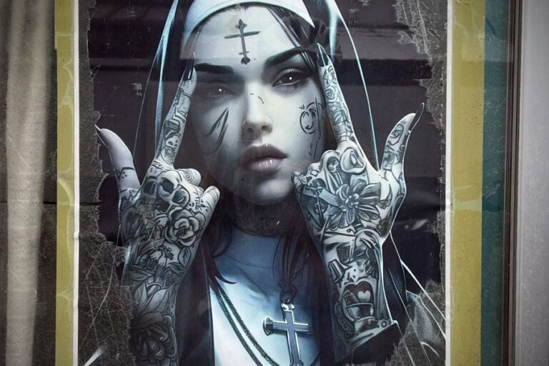Etiquette nun