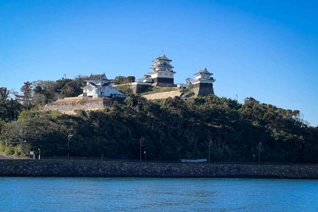 Hirado boat ride 2022 castle
