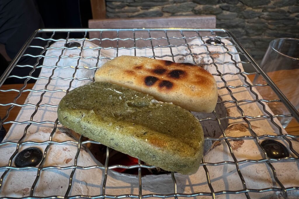 Shitsu Norakusha kankoro mochi grill