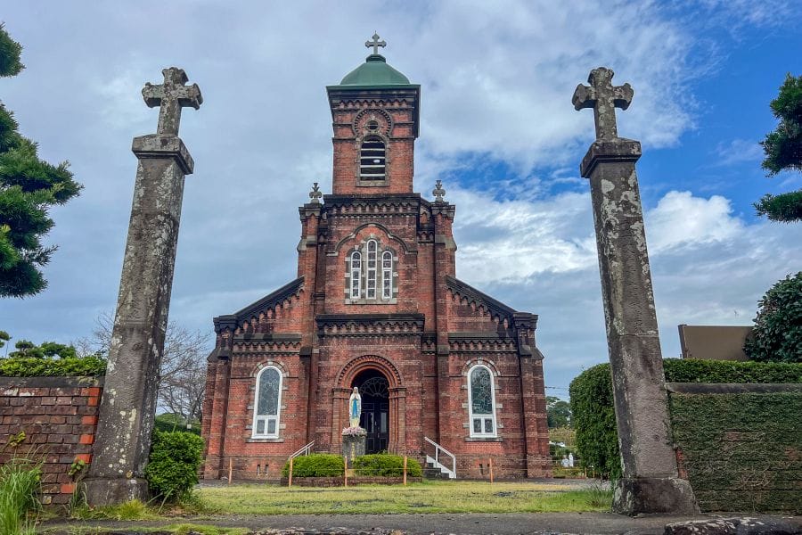 Tabira Church, Hirado front view