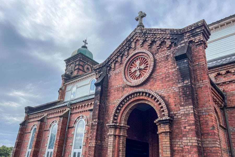 Tabira Church, Hirado side view