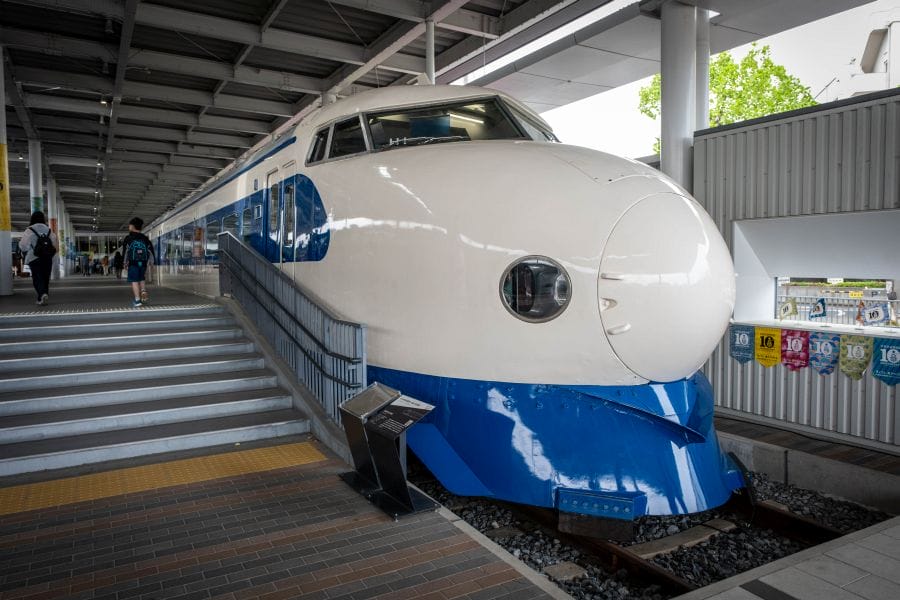 Kyoto Railway Museum Shinkansen 0-series
