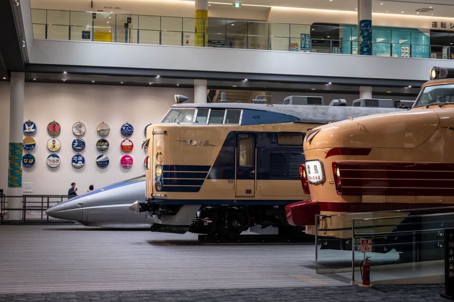 Kyoto Railway Museum main hall