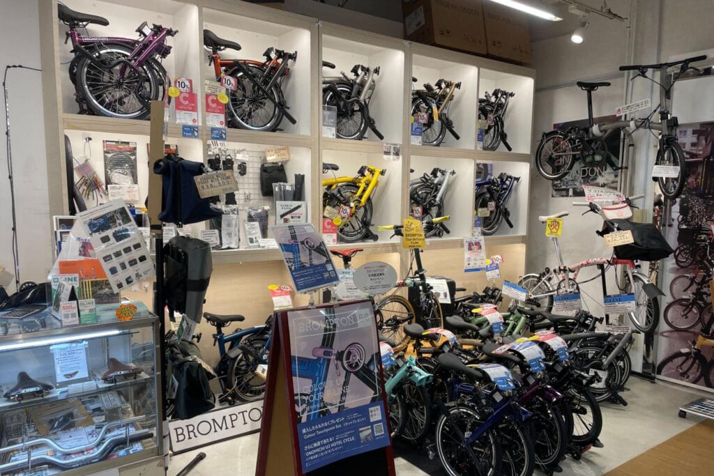 Y's road cycle shop folding bikes hero