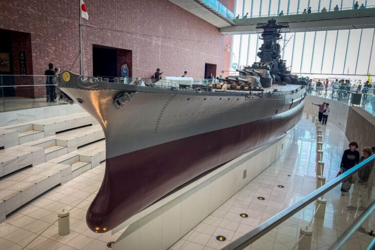 Yamato Museum big model oblique view