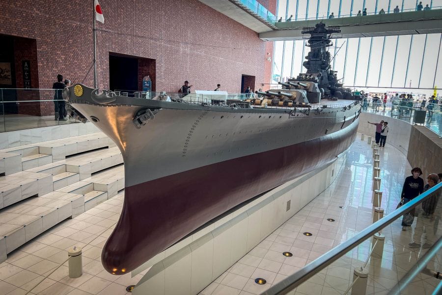 Yamato Museum big model oblique view