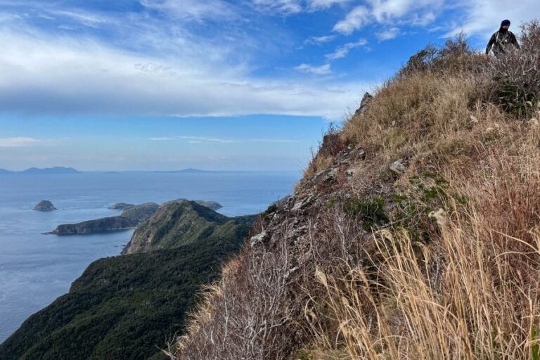 Hirado Mt. Shijiki sea view