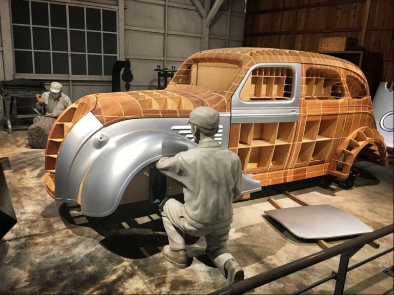 Toyota Commemorative Museum of Industry and Technology paneling
