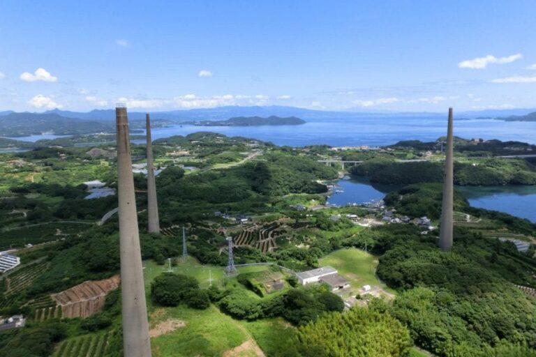 Hario Transmission Station drone view