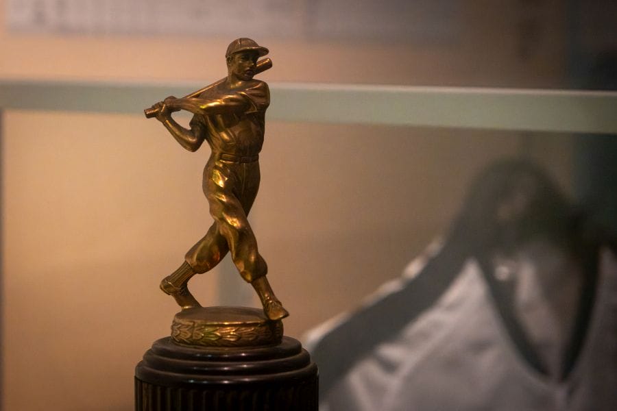 No-Ball Museum trophy figure