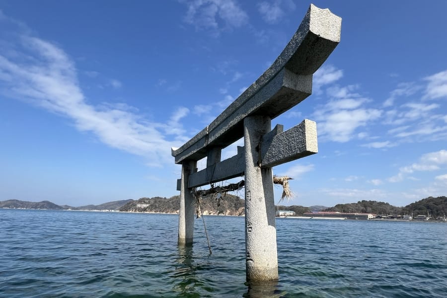 Imabari Ryu shrine torii gate
