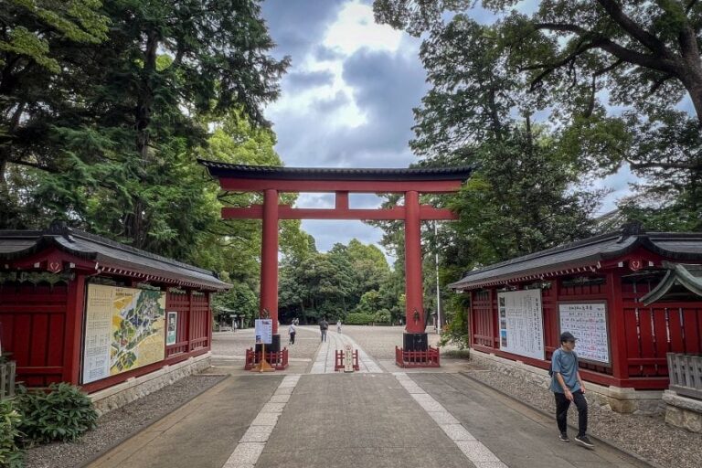 Omiya Hikawa Shrine entrance torii