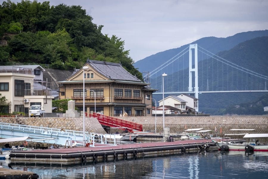 Shimo-Kamagari Island Sannose little port
